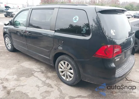 2013 Volkswagen Routan Se из США, поврежденный, VIN 2C4RVABG1DR724932